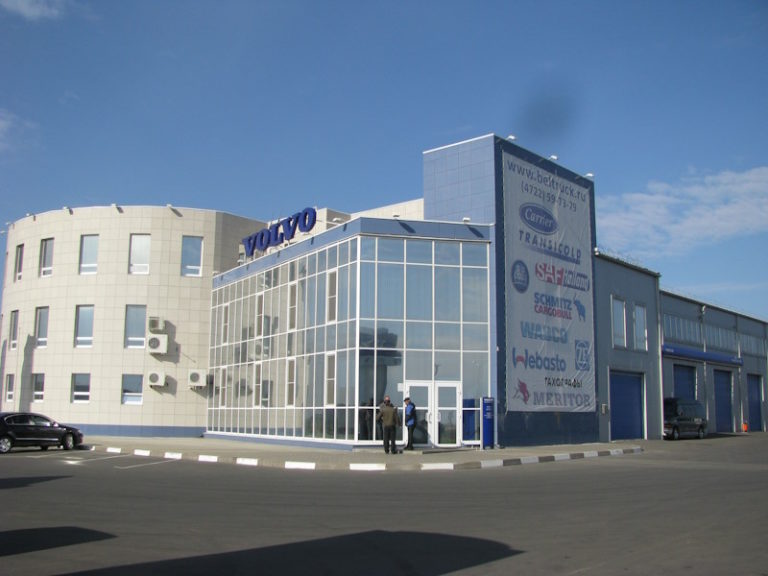 Проект Станции технического обслуживания грузовых автомобилей «VOLVO». 2007г.